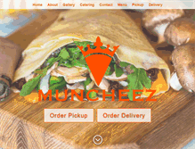 Tablet Screenshot of muncheezcreperie.com